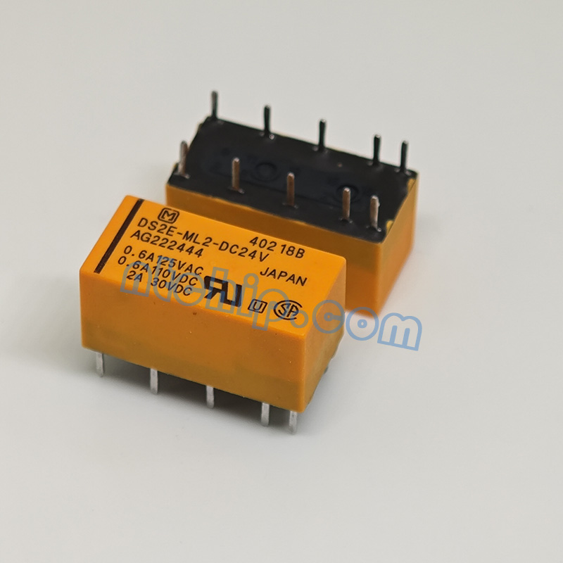 DS2E-ML2-DC24V front and back views